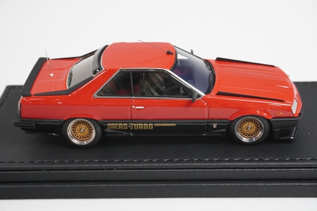 1:43 ignition model IG0564 Nissan Skyline 2000 RS-X Turbo C (C30) Red model car