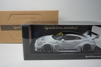 1:18 ignition model IG2357 Nissan LB-Silhouette WORKS GT Nissan 35GT-RR Matte Gray