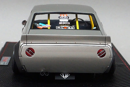 1:18 ignition model IG0434 LB WORKS Kenmeri 2door Silver