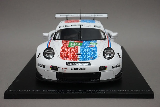 1:18 SPARK 18S436 Porsche 911 RSR #93 LMGTE Pro Class 24h LM 2019