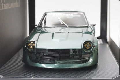 1:18 ignition model IG1360 Nissan Fairlady Z (S30) Star Road Green