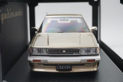 1:18 ignition model IG1486 Toyota Cresta GT TWIN Turbo White / Gold