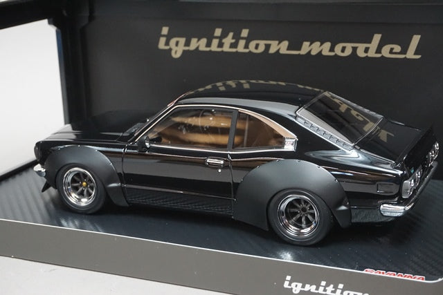 1:18 ignition model IG2030 Mazda Savanna (S124A) Racing Black