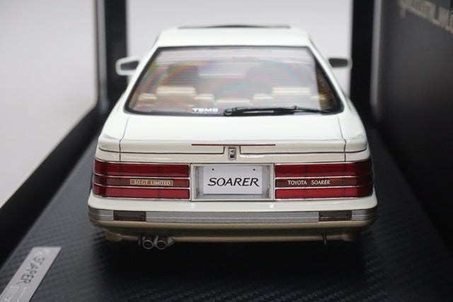 1:18 ignition model IG1327 Toyota Soarer (Z20) 3.0GT-LIMITED White / Silver