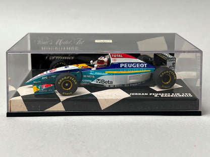 1:43 MINICHAMPS 430950014 Jordan Peugeot EJR 195 #14 R.Barrichello model car