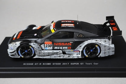 1:43 EBBRO 45501 Nissan GT-R NISMO GT500 2017 Super GT Test Car #230 model car