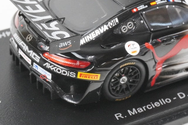 1:43 Spark SB500 Mercedes-AMG GT3 AKKODIS ASP Spa 24H 2022 #88 model car