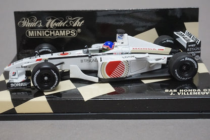 1:43 MINICHAMPS 400010010 BAR Honda 03 J.Villeneuve #10 model car