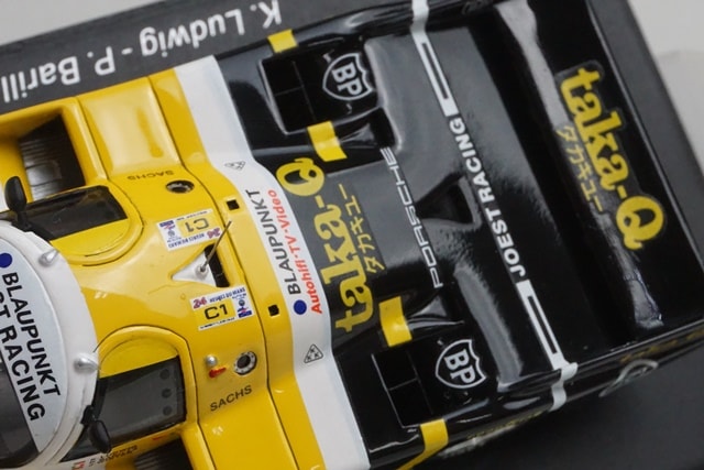1:43 Spark KBS005 Porsche 956 Le Mans 1986 #7 taka-Q model car