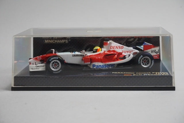 1:43 MINICHAMPS 403050117 KYOSHO Panasonic Toyota Racing TF105 R. Schumacher #17 model car