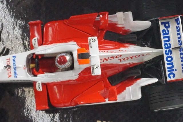 1:43 MINICHAMPS 403050116 KYOSHO Panasonic Toyota Racing TF105 J. Trulli #16 model car