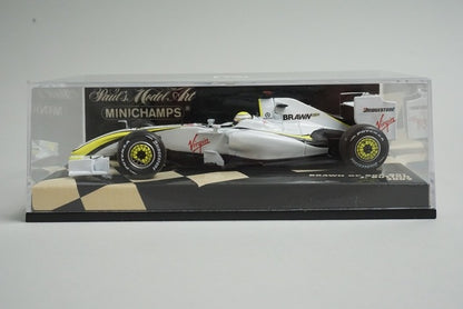 1:43 MINICHAMPS 400090022 Brown GP BGP 001 2009 J. Button #22 model car