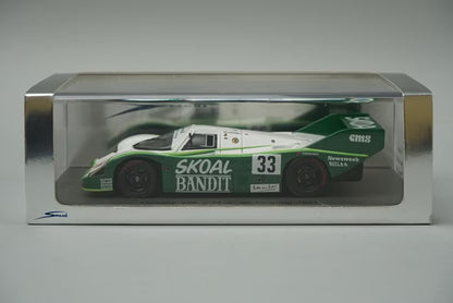 1:43 Spark NA009 Porsche 956 Nürburgring 2nd 1984 #33 D.Hobbs / T.Boutsen