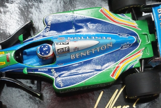 1:43 MINICHAMPS 510944305 Benetton Ford B194 #5 M. Schumacher MSC No.11 model car