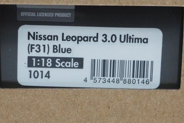 1:18 ignition model IG1014 Nissan Leopard 3.0 Ultima (F31) Blue