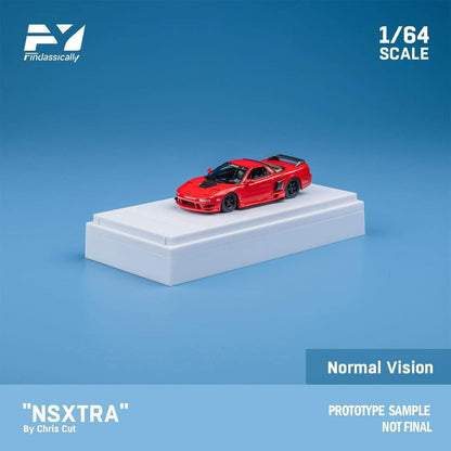 FY64002 Finclassically 1:64 NSX TRA by Chris Cut red Deluxe version