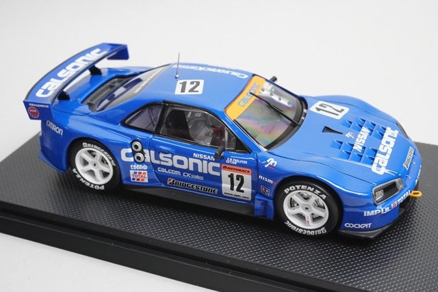 1:43 EBBRO P412 CALSONIC Skyline JGTC 2003 #12 model car