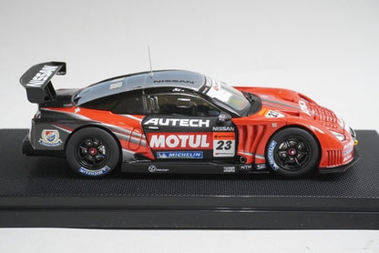 1:43 EBBRO 44315 MOTUL AUTECH GT-R Super GT 2010 SUZUKA Test #23 model car
