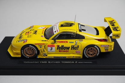 1:43 TOMYTEC EBBRO Yellow Hat YSM MOBAHO! TOMICA Z 2007 #3 model car