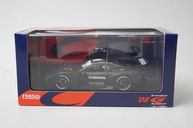 1:43 EBBRO 44042 Nissan GT-R SUPER GT Test Car 2008 model car
