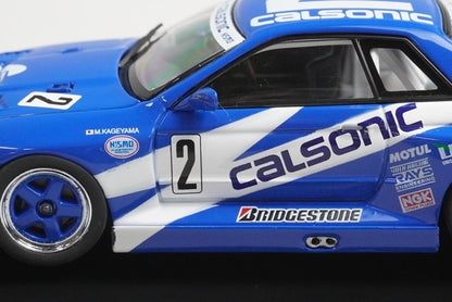 1:43 EBBRO 44504 Calsonic Skyline GT-R (R32) Fuji May 1993 #2 model car