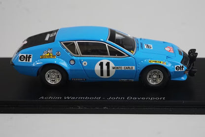1:43 SPARK S5494 Alpine A310 Monte Carlo Rally 1975 #11