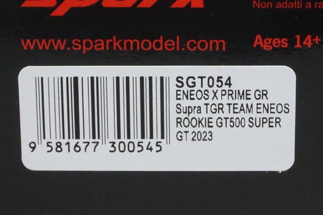 1:43 SPARK SGT054 ENEOS X Prime GR Supra GT500 Super GT 2023 #14