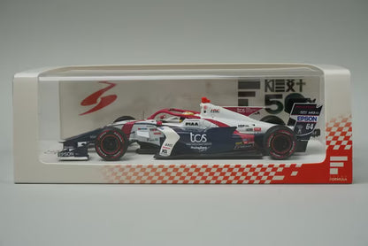 1:43 SPARK SJ129 TCS NAKAJIMA RACING SF19 M-TEC HR-417E Super Formula 2022 #64 Naoki Yamamoto