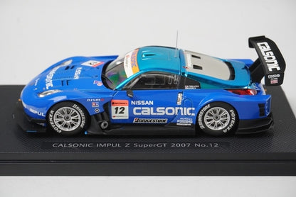 1:43 EBBRO 43915 Nissan CALSONIC IMPUL Z SUPER GT 2007 #12 model car
