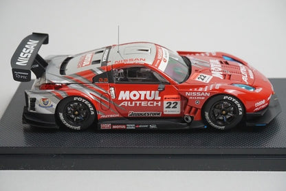 1:43 EBBRO 43958 Nissan MOTUL AUTECH Z SUPER GT 2007 Late Model #22