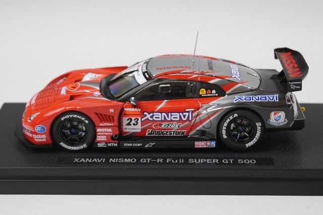 1:43 EBBRO 44127 Nissan XANAVI NISMO GT-R Fuji Super GT500 #23 model car