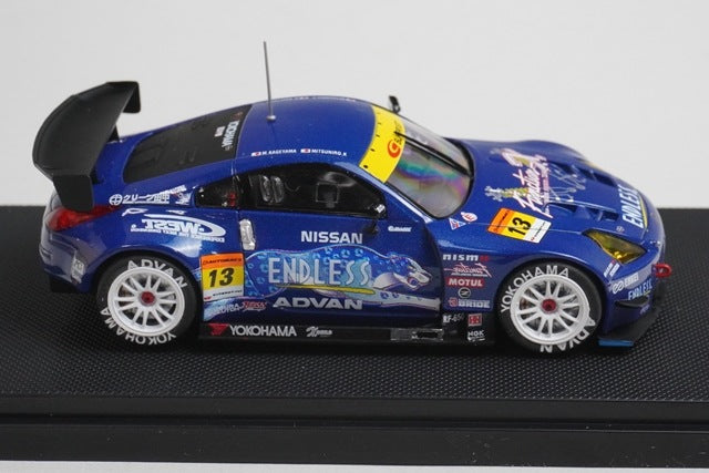 1:43 EBBRO 43702 Nissan Endless ADVAN Z SUPER GT 2005 #13 model car