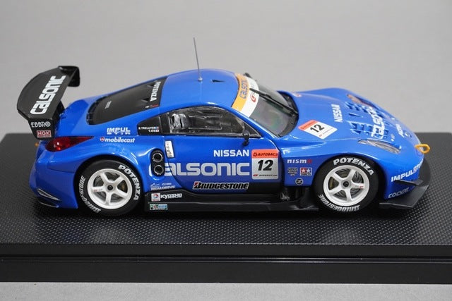 1:43 EBBRO 43689 Nissan CALSONIC IMPUL Z SUPER GT 2005 #12