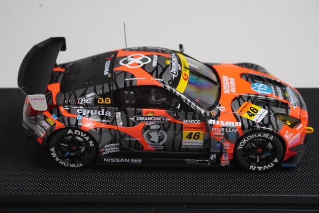 1:43 EBBRO 43704 Nissan Dream Cube ADVAN Z SUPER GT300 2005 #46 model car