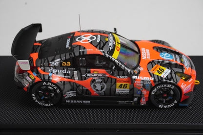 1:43 EBBRO 43704 Nissan Dream Cube ADVAN Z SUPER GT300 2005 #46 model car