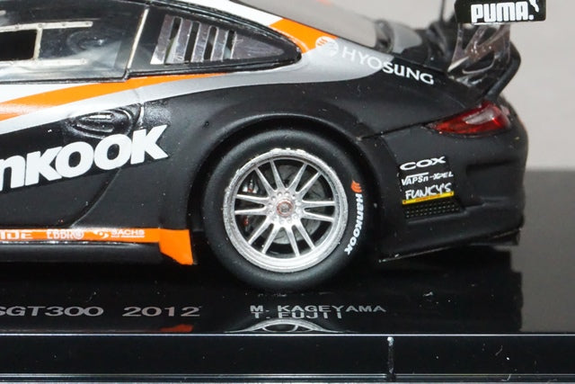 1:43 EBBRO 44751 Porsche Hankook SGT300 2012 #33