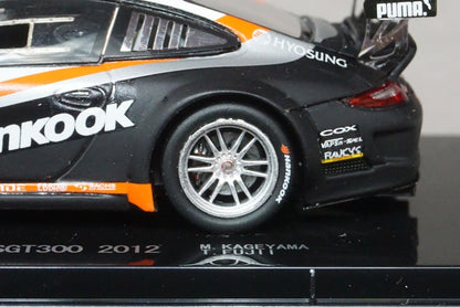 1:43 EBBRO 44751 Porsche Hankook SGT300 2012 #33