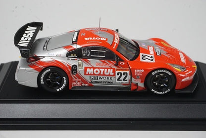 1:43 EBBRO 43572 Nissan MOTUL Pit Work Z JGTC 2004 #22