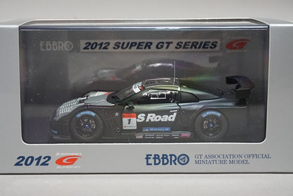 1:43 EBBRO 44764 Nissan S Road Leitmotoren GT-R SGT500 Okayama Test 2012 #1