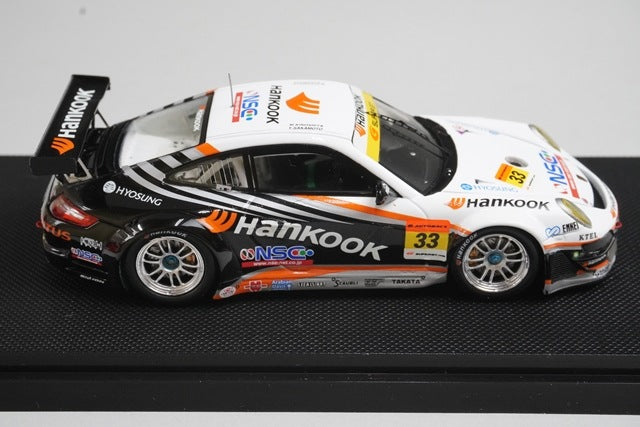 1:43 EBBRO 43925 Porsche Hankook Super GT 2007 #33 model car