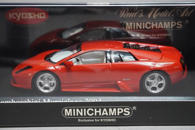 1:43 MINICHAMPS 403103524 KYOSHO Lamborghini Murcielago 2004 Red