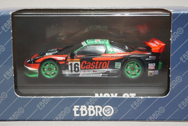 1:43 EBBRO 43027 Honda CASTROL MUGEN NSX GT #16