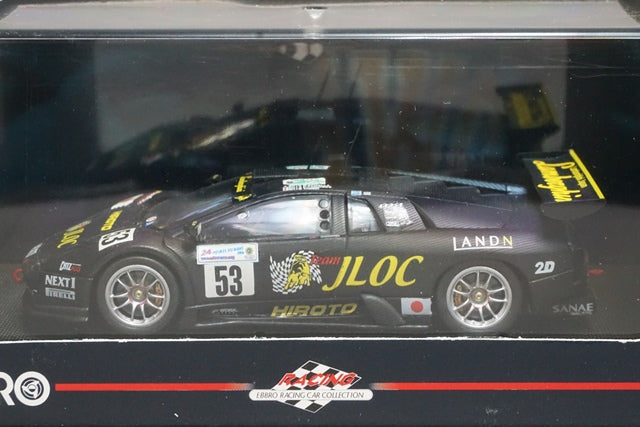 1:43 EBBRO 43784 Lamborghini Murcielago JLOC LM 2006 #53 Black