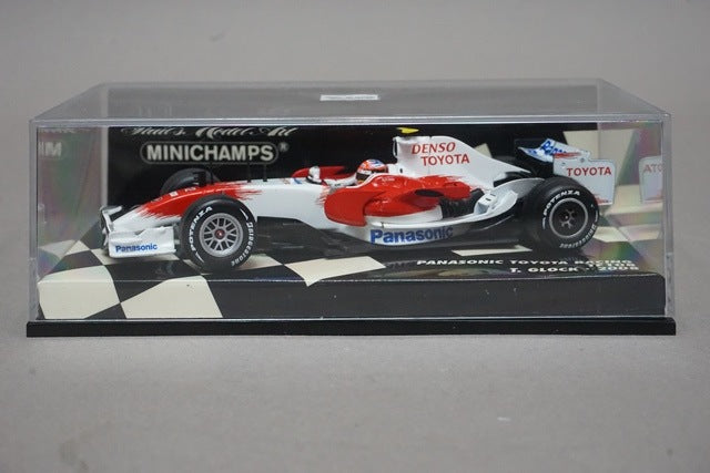 1:43 MINICHAMPS 400080012 Panasonic Toyota Racing TF108 2008 #12