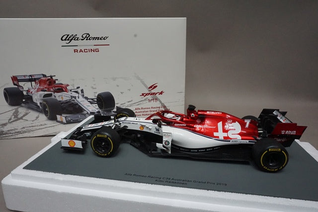 1:18 SPARK 18S452 Alfa Romeo Racing C38 Australian GP 2019 #7