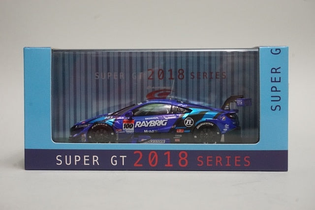 1:43 EBBRO 45628 Honda Raybrick NSX-GT Super GT GT500 2018 #100