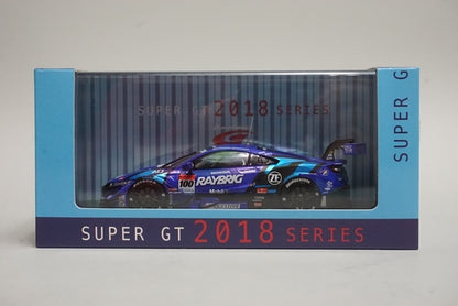 1:43 EBBRO 45628 Honda Raybrick NSX-GT Super GT GT500 2018 #100