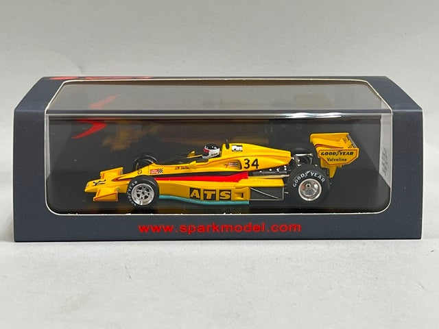 1:43 SPARK S3371 ATS-Penske PC4 Long Beach GP 1977 #34 Jean-Pierre Jarier