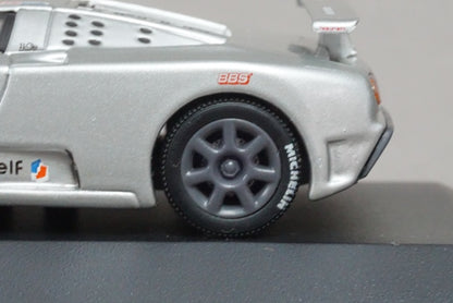 1:43 MINICHAMPS 430102115 Bugatti EB 110 Super Sport Silver