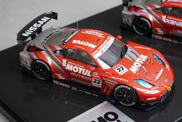 1:43 EBBRO KWAM122000 Dealer Nissan 06 Nismo GT500 Z Malaysian Model Set of 2 #22 #23 model car